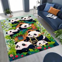 27 Style Dream Panda Cute Cartoon Art Rug for Bedroom Living Room Sofa Home Doormat Decor,Large Kid Play Non-slip Floor Mat Gift 40x60cm( 15x23in )