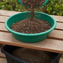 Soil Sifting Pan Versatile Garden Sifter Sieve Multipurpose for Gardeners, Beginners, Outdoor,