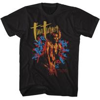 Tina Turner Splatter Background Black Music  Children's T-shirt 100