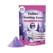 100g Toilet Cleaner, Toilet Bowl Cleaning Purple Foam for Bathroom Stains, Yellowing-1-5X 1PCS
