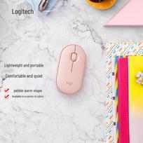 Logitech Pebble M350 Wireless Bluetooth Mouse rožinės rožinės spalvos