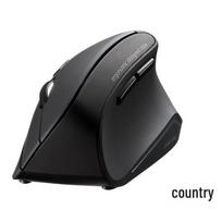 SANWA MA-ERGW10N Ergonomic Vertical Wireless Silent Mouse