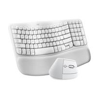 Logitech G Wave Combo Wireless Ergonomic Keyboard and Vertical Mouse Set