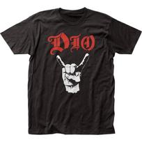 DIO Devil Horns Unisex T-shirt Music Classic Concert Rock Band Tee New Black Graphic Tee M