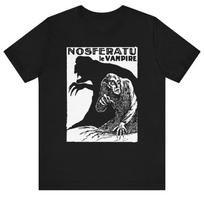 Nosferatu T-shirt Silent Film Vintage Gothic Art Horror Classic Movie Unisex T-Shirt Graphic Tee XXXL