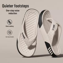 Men's Non-Slip Odor-Resistant Sports Flip-Flops - New 2026 Spring/Summer Beach Sandals 40-41 ruda