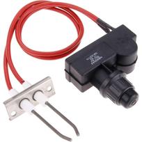 Double Ignition Kit Electronic Igniter, Propane Gas Grill Igniters with Double Ignition Electrode, 450 mm High Spark Plug Wire, Fits for Gas Fireplace juoda