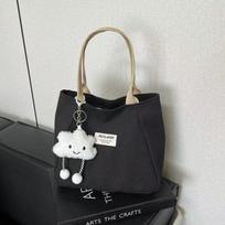 New simple commuter lunch box bento handbag portable small cloth bag single pack juoda