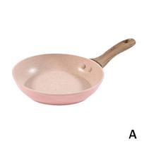 Non-Stick Pan Durable Stone Frying Wok Pan Home Steak Skillet Pancake fried induction cooker gas stove Cookware Set for Kitchen