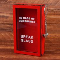 Funny Break In Case Emergency Gift Box With Hammer Gift Packaging Case Red Gag Gift Organizer For Birthday Holiday 02
