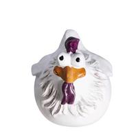 Creative Funny Chicken Fence Decoration Ornament for Home Garden Yard Outdoor Display Unique Sculpture Figurine Gift Idea
