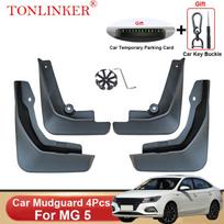 TONLINKER automobilio purvasaugis, skirtas MG 5 MG5 2022 2023 Priekiniai galiniai purvasargiai Purvasargiai Purvasaugiai Sparnai Purvasaugiai 4 Pcs Black A gray