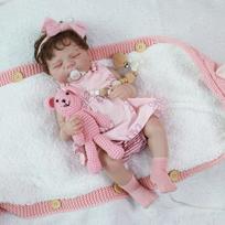 New Full Vinyl Reborn Baby Pascale 50cm Full Vinyl Reborn Baby