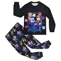 Long-Sleeved Boys' Set Roblox Printed Medium And Older Children'S Loungewear Set Long-Sleeved Two-Piece Set 81108 120