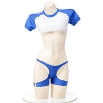 Anime Short Gymnastics Uniform Cosplay Costume Japanese Student Gym Outfit Women Shorts Set Role Play Underwear Hollow Lingerie One Size