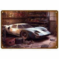 DORA Tin Sign Bedroom Metal Signs Retro Metal Plate Posters Wall Art Mural Vintage Room Decoration Home Decor Items Tin Signs Aesthetic Men 20x30cm（7.8x11.8inch）