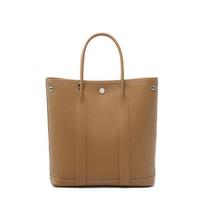 First layer cowhide haute couture garden bag light luxury tote shoulder leather high-end commuter women's large-capacity handbag