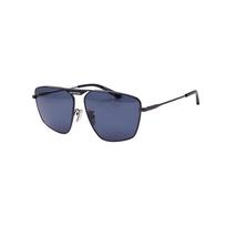 Balenciaga Tag Trendy Nameplate Series Pilot Style Sunglasses Men sunglasses Black Gray BB0246SA-005 Basic Packaging-Eyeglass Case