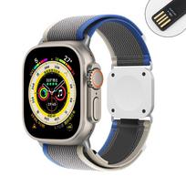 Trail loop strap For Apple watch ultra 2 band 44mm 40mm 45mm 49mm 41mm 46mm Can be Charged Bracelet iWatch Series 6 7 SE 8 9 10 42 44 45 49 S10-46mm