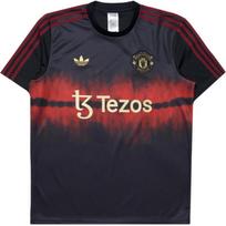 adidas Manchester United CNY Jersey Asia Sizing 'Black' Men's JF0377 S