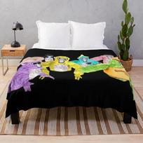 Me and my Friends Forever! - Gorilla Tag Here Banana Throw Blanket Shaggy manga Thermals For Travel bed plaid Blankets 80x120cm(31x47inch)