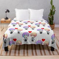rui kamishiro tenma tsukasa in love project sekai ruikasa Throw Blanket Luxury St Sofa Quilt christmas gifts Blankets 80x120cm(31x47inch)
