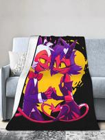 Millie Moxxie Fleece Throw Blankets Helluva Boss Anime Blankets for Bed Couch Lightweight Bed Rug 100cmx150cm