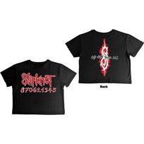 Slipknot Ladies Crop Top: Don't Ever Judge Me (Back Print) (X-Large) XL