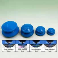 Portable Silicone Vacuum Cupping Set for Massage and Gua Sha Therapy