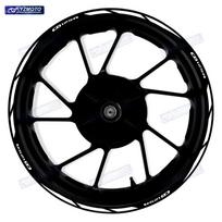 For Honda CB125R CB 125R Motorcycle Front Rear 17 Inch Wheel Racing Sticker Decal Reflective Decorative Hub Stripe Rim Stickers
