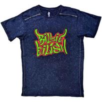 Billie Eilish Unisex T-Shirt: Graffiti (Wash Collection) (Medium) L
