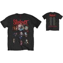 Slipknot Unisex T-Shirt: Prepare for Hell 2014-2015 Tour (Back Print) (Small) 2XL