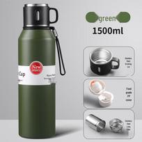 Chef Miss 1000ml 304 Stainless Steel Insulated Sports Water Bottle