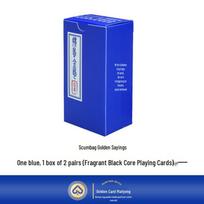 Guandan Gold Medal: Premium Narrow PVC Playing Cards, Four-Color Deck