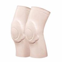 Ultra-thin Elbow Support Compression Kneepad Brace Durable Knee Protector  Women XS smėlis