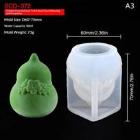 Milk Jelly Silicone Cake Mold 3D Pudding Lion Dance Pig Silicone Mould Home Baking Dessert Decoration Accessories A3