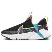(GS) Nike Flex Plus Next Nature 2 'Black Purple Green' Kids' FB2354-001 EU 38