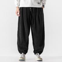 Corduroy Men's Harem Pants Fashion Men Jogging Sweatpants Big Size Cotton Woman Casual Trousers Streetwear Dropshipping XXXXXL juoda