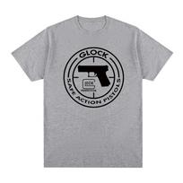 Glock saugus veiksmas Pistoletas Ginklas Rankinis pistoletas Cool Trust marškinėliai Medvilniniai Unisex marškinėliai Nauji TEE MARŠKINĖLIAI Moteriški viršūnės 2XL