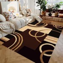 Šiaurės šalių geometrinis kilimas svetainei Modernaus prabangaus dekoro sofos stalas Didelio ploto kilimėliai vonios kambario kilimėlis Alfombra Para Cocina Tapis 50x80cm
