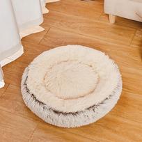 Cozy Enclosed Cat & Dog Winter House: Warm Bed Mat for Pets Diameter 40CM (Recommended ≤ 5 lbs)
