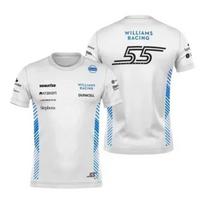 2025 F1 Williams Team T-shirt Carlos Sainz Formula One Alex Alben 2025 T-shirt Men Women Kids Fans Shirt 3d Printed T-shirt S