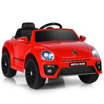 Vaikų automobilis Volkswagen Beetle raudonas