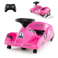 Elektrinis kartingas rožinis