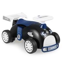 Riedantis automobilis Juoda ir mėlyna