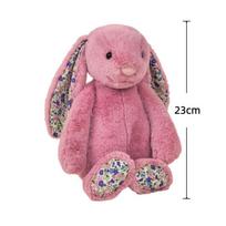 Tulip Rabbit Plush Toys Adorably Printing Bunny Stuffed Doll Kawaii Animal Cony Room Decor Peluche Toys Hobbies Collection Gifts
