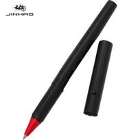 Jinhao 35 Ballpoint Pen Black-Red 0.5mm Nib All Steel Luxury Pen Calligraphy Business School Writing Pens Stationery Supplies