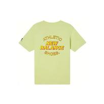 New Balance Graphic Print T-Shirt Asia Sizing 'Lime Yellow' Men's AMT12378-SUJ S