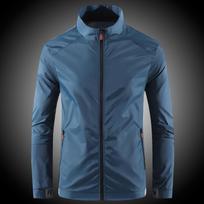 Men's Sun Protection Clothes for Summer Ultra-thin Breathable Ice Silk Trendy Fashion UV Resistant Air Conditioning Jacket Jacke M
