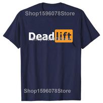 Funny Powerlifting Squat Deadlift Weightlifting Graphic Tshirts Tshirt Unisex Womens Fashion Casual Oversized 100 Cotton T Shirt S